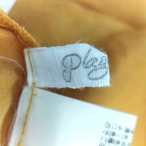 プラージュ PLAGE パフスリーブ リネンボリュームスリーブブラウス レディース
