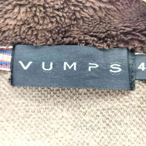 VUMPS ヴァンプス ダブルジップニットジャケット メンズ 46