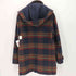 トミーヒルフィガー TOMMY HILFIGER チェック柄 ウール ウッドトグル ダッフル コート メンズ import:XL