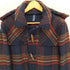 トミーヒルフィガー TOMMY HILFIGER チェック柄 ウール ウッドトグル ダッフル コート メンズ import:XL