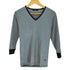 ルードギャラリー RUDE GALLERY Vネックボーダーカットソー メンズ JPN:3