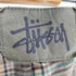 ステューシー Stussy 00S 紺タグ コットン チェック ショーツ ハーフ パンツ メンズ 34