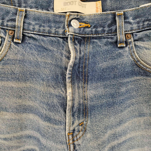 リーバイス Levis 00s ボタン裏686 517 ジップフライフレアデニムパンツ メンズ W34