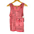 ジョンガリアーノ JOHN GALLIANO 00S Y2K ニュースペーパー柄 タンクトップ レディース import:XS