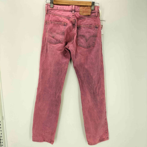 リーバイス Levis 00s 501 ボタン裏 647 後染め デニム パンツ カラー ジーンズ 28x32 レディース 28x32