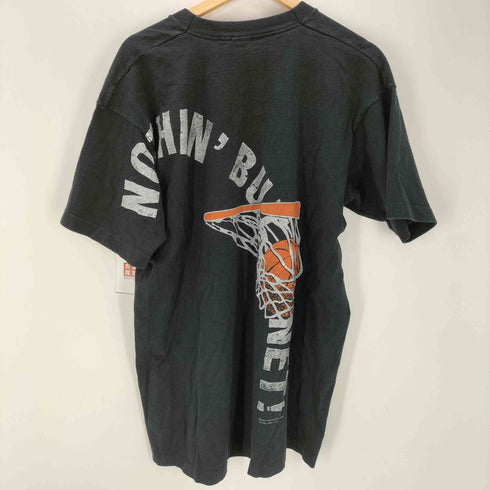 フルーツオブザルーム FRUIT OF THE LOOM 90S USA製 バスケットボール 両面 プリント Tシャツ 裾 袖 シングル コピーライト1993 メンズ import:XL
