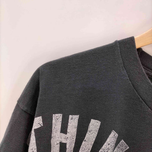 フルーツオブザルーム FRUIT OF THE LOOM 90S USA製 バスケットボール 両面 プリント Tシャツ 裾 袖 シングル コピーライト1993 メンズ import:XL