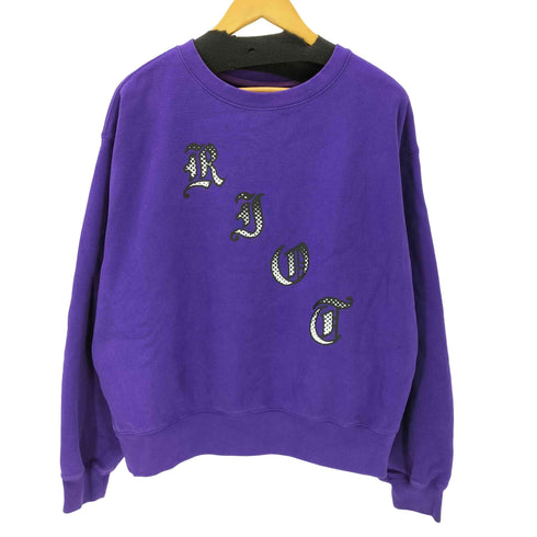 ファセッタズム FACETASM 21AW RIOT ライオット ロゴ プリント スウェット メンズ