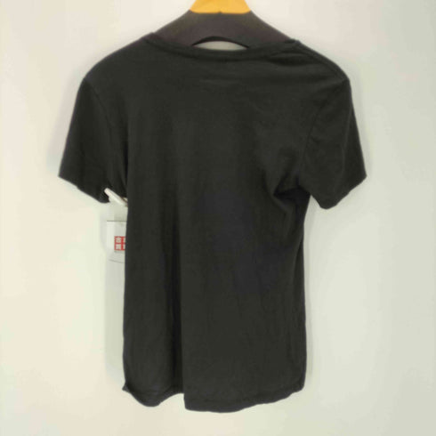 ディーゼル DIESEL フロッキー ロゴ Tシャツ S/S カットソー レディース import:S