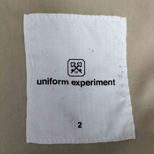 ユニフォームエクスペリメント uniform experiment コットンチノショーツ メンズ JPN:2