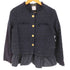 ノーリーズ NOLLEY’S 24SS BISHU JAPAN コットンフラッグツイードクルーネックジャケット レディース JPN:38