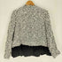 ノーリーズ NOLLEY’S 24SS BISHU JAPAN コットンフラッグツイードクルーネックジャケット レディース JPN:38