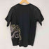 ハナタビガクダン 花旅楽団 JAPANESE PATTERN 龍 和柄 ヘンリーネックTシャツ 袖サテン メンズ JPN:L