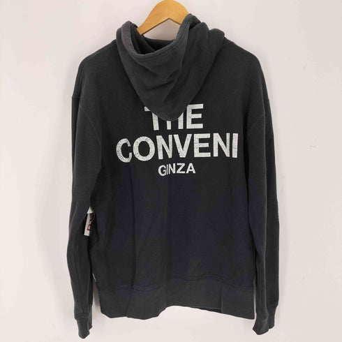 ザコンビニ THE CONVENI ロゴプリント プルオーバー パーカー メンズ M
