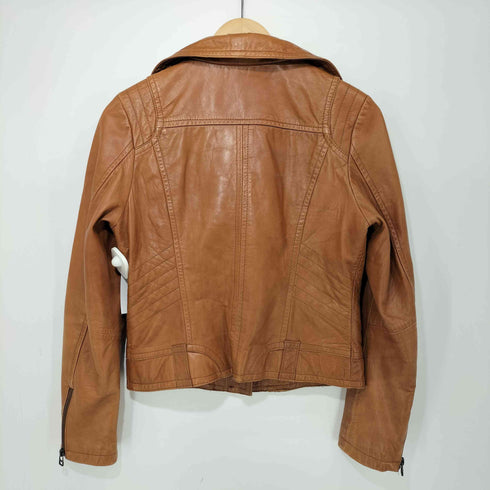 ROYAL FURS 本革 レザー ライダースジャケット レディース