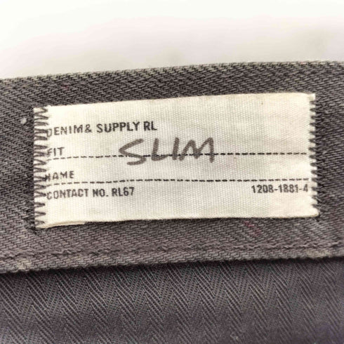 デニムアンドサプライラルフローレン DENIM&SUPPLY RALPH RAUREN WASH ARVON ダメージテーパードデニムパンツ メンズ 34/30
