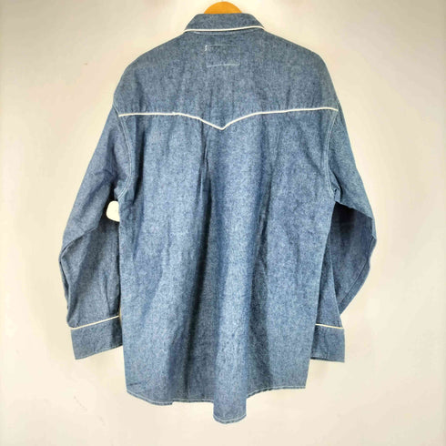 WEST POINT 刺繍デニムウエスタンシャツ アローポケット メンズ JPN:L