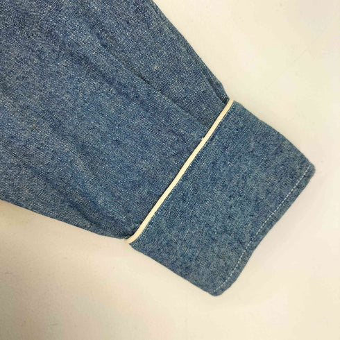 WEST POINT 刺繍デニムウエスタンシャツ アローポケット メンズ JPN:L