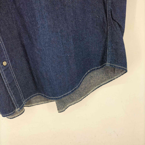 WEST POINT ヨークデザイン 刺繍デニムウエスタンシャツ メンズ JPN:L