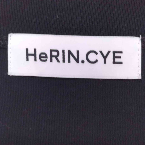 ヘリンドットサイ HeRIN.CYE Cut relax dress カット リラックス ドレス レディース FREE