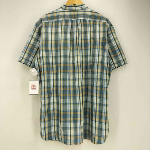 ラルフローレン RALPH LAUREN バンドカラー チェック シャツ メンズ JPN:L