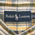 ラルフローレン RALPH LAUREN バンドカラー チェック シャツ メンズ JPN:L