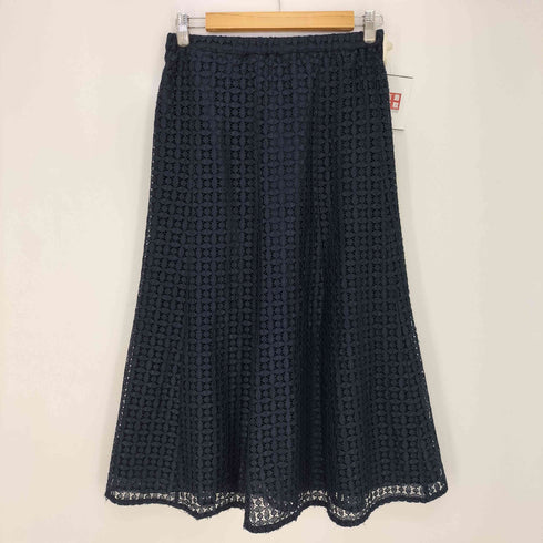 クローゼットストーリー closet story レース ギャザー ロングスカート -手洗い可能- レディース