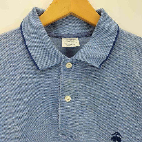 ブルックスブラザーズ BROOKS BROTHERS 刺繍 半袖ポロシャツ メンズ S