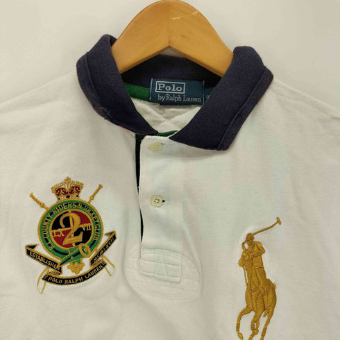 ポロバイラルフローレン Polo by RALPH LAUREN ビッグポニー 半袖ポロシャツ メンズ S