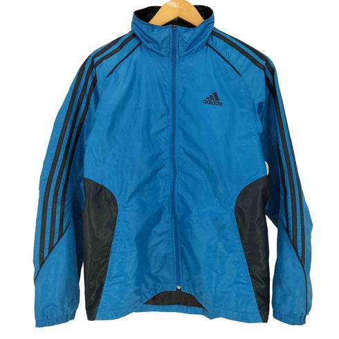 アディダス adidas 00s 万国旗タグ復刻 CLIMA365 ロゴプリント 3ストライプ ナイロンジャケット メンズ JPN:M