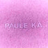 ポールカ PAULE KA ロゴ刺繍 フリンジ マフラー レディース