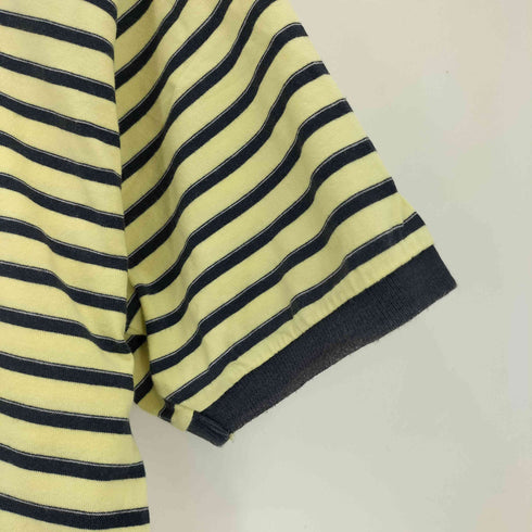 チャップスラルフローレン CHAPS RALPH LAUREN 刺繍 ボーダー 半袖ポロシャツ メンズ M