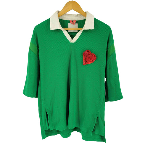 La Mofiel ラ・モフィール With Love Polo Shirts ウィズ ラブ ポロシャツ メンズ M