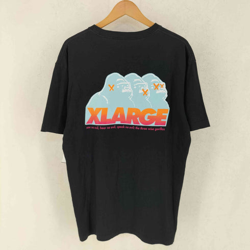 エクストララージ XLARGE THREE WISE GORILLAS S/S TEE スリー ワイズ ゴリラズ ショートスリーブ Tシャツ メンズ L