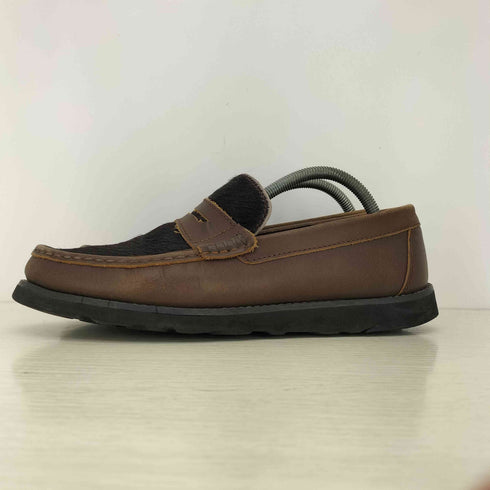 WANDER SHOES ハラコ コインローファー メンズ 42