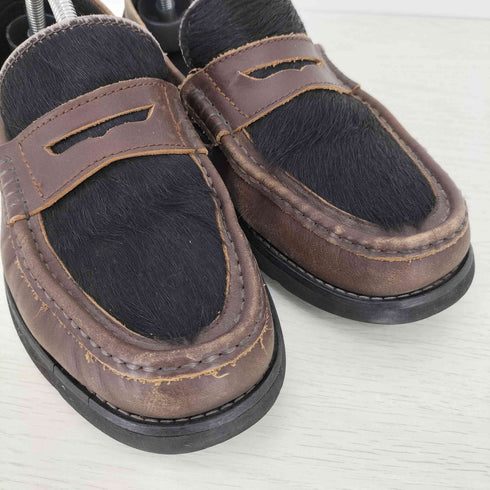 WANDER SHOES ハラコ コインローファー メンズ 42