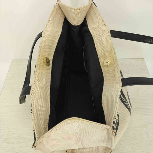 トリーバーチ TORY BURCH エラ ダブルTロゴ キャンバス トートバッグ レディース