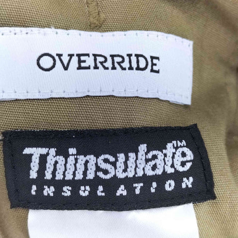 オーバーライド override THINSULATE UTILITY SAUNA HAT サウナハット メンズ 58