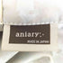 アニアリ aniary フロントポケット チャーム付き レザートートバッグ メンズ