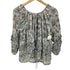 デニムアンドサプライラルフローレン DENIM&SUPPLY RALPH LAUREN 花柄 フリンジ コットン ブラウス レディース import:XS