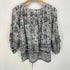 デニムアンドサプライラルフローレン DENIM&SUPPLY RALPH LAUREN 花柄 フリンジ コットン ブラウス レディース import:XS