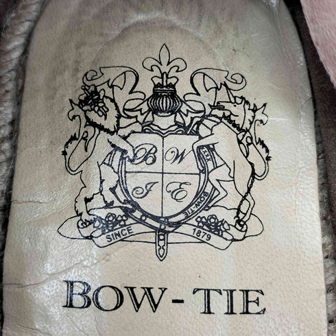 BOW-TIE スエードエスパドリーユ メンズ