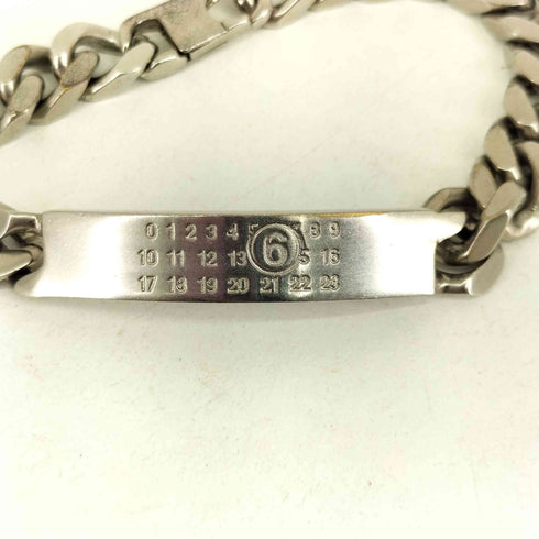 エムエムシックスメゾンマルジェラ MM6 Maison Margiela ID チェーンブレスレット メンズ