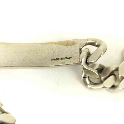 エムエムシックスメゾンマルジェラ MM6 Maison Margiela ID チェーンブレスレット メンズ