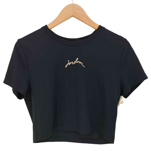 ジョーダンブランド JORDAN BRAND WMNS JORDAN GFX SLIM CROP S/S TEE ウィメンズ ジョーダン GFX スリム クロップド S/S Tシャツ レディース import:L