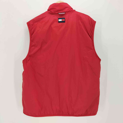 トミーヒルフィガー TOMMY HILFIGER PRIMALOFT プリマロフト ロゴパッチ中綿 ジップアップ ベスト レディース import:L