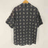 グッチ GUCCI 20SS 総柄 オーバーサイズ 半袖 リネンシャツ メンズ 46