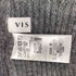 ビス ViS パールボタンVネック片畦ニットカーディガン レディース FREE