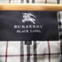 バーバリーブラックレーベル BURBERRY BLACK LABEL 裏地ノバチェック ライナー ガンフラップ付き ブラック バルマカーン ステンカラー コート メンズ import:L