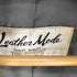 LEATHER MODE real fur リアルファー スウェード ロング コート レディース